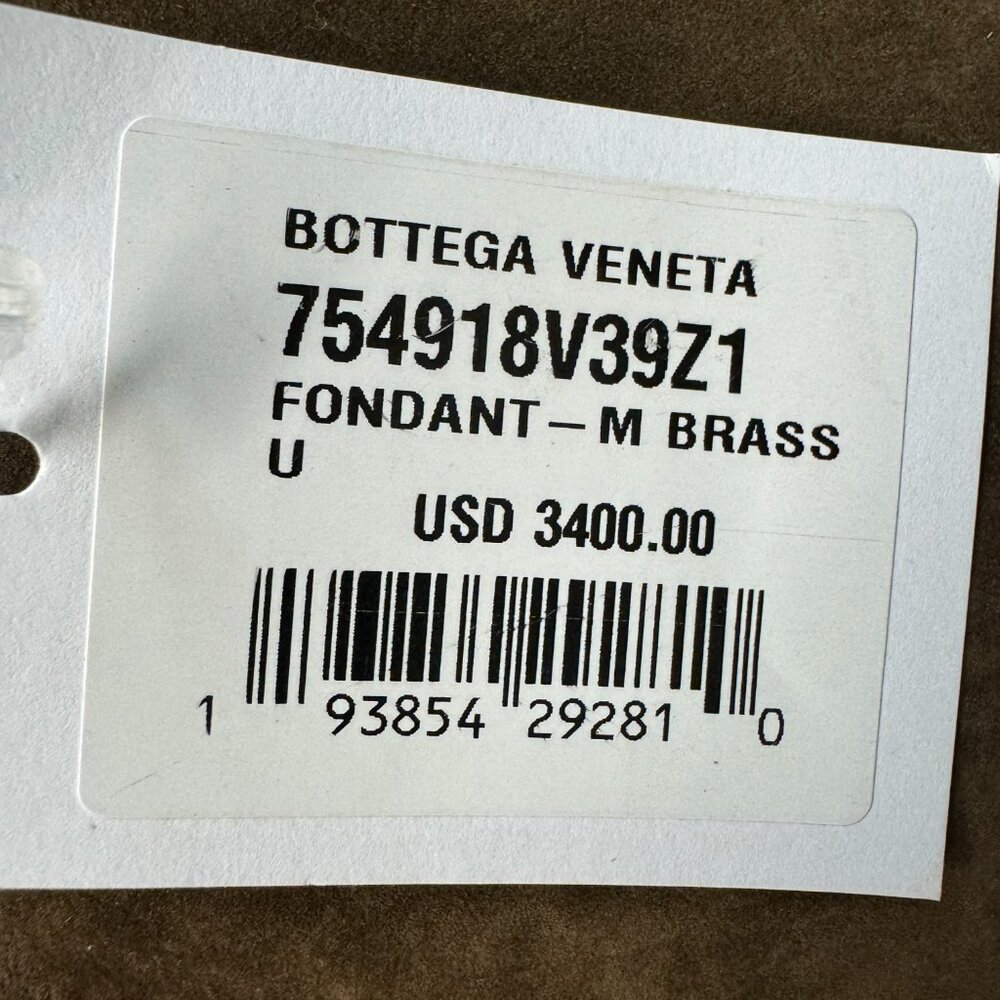 Bottega Veneta Medium Flip Flap Suede Tote Bag - Fondant - Picture 10 of 10